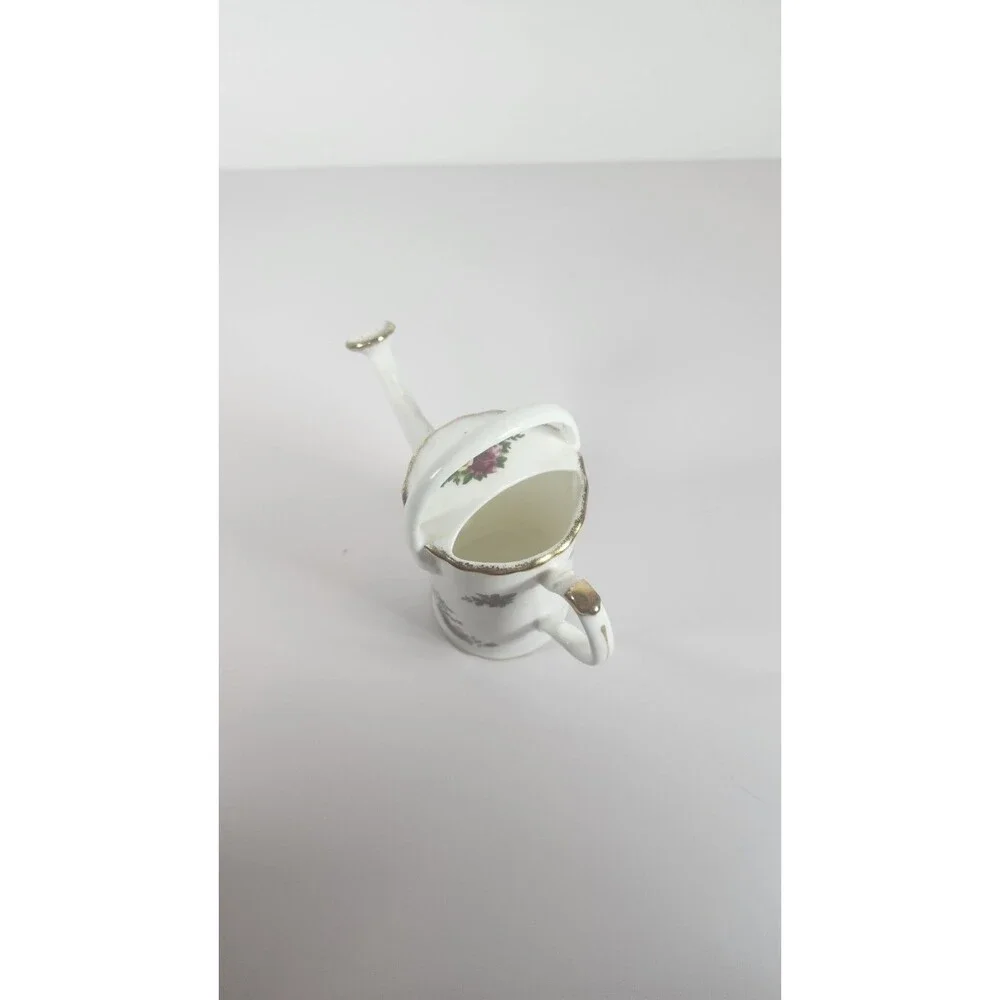 Royal Albert Old Country Roses Small Watering Can Long Spout EUC